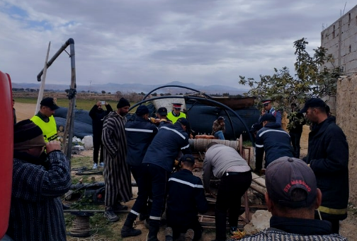 انقاذ شخص في المغرب