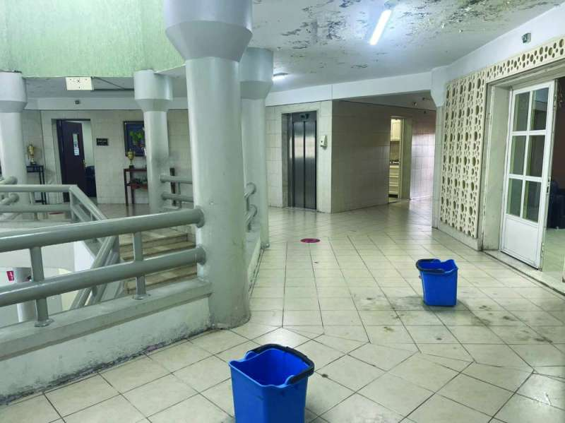 الأمطار في الكويت تؤثر على المدارس