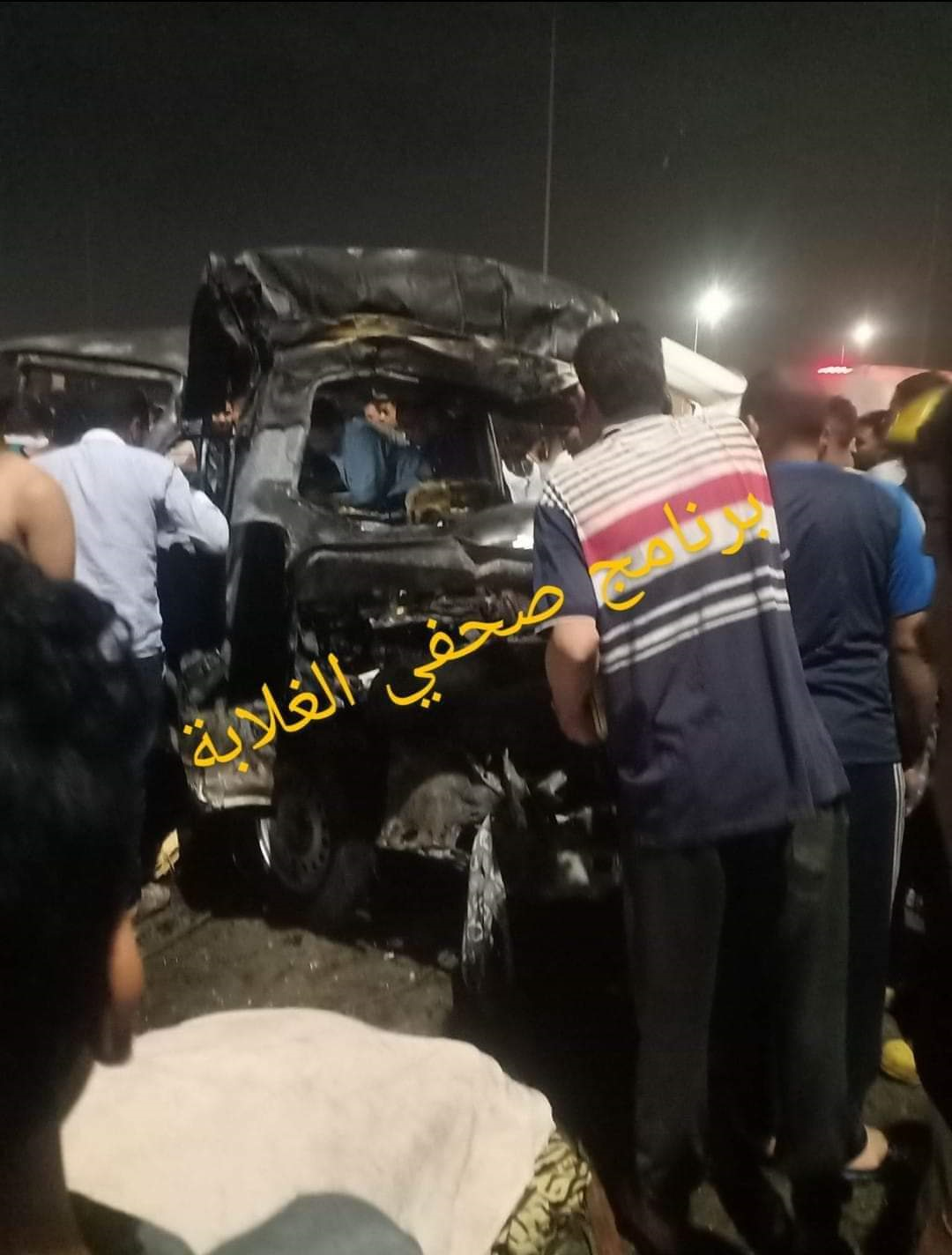 انفجار أنبوبة غاز لميكروباص أدى إلى وفاة 14 راكب